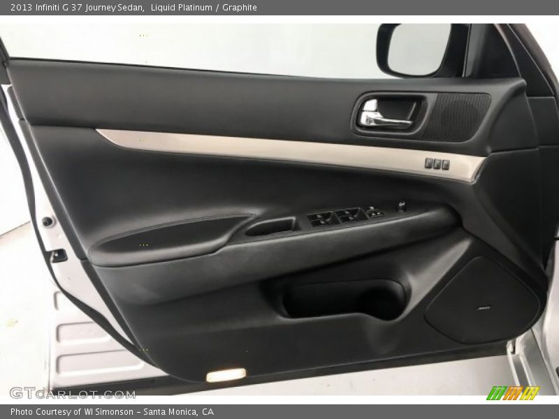 Liquid Platinum / Graphite 2013 Infiniti G 37 Journey Sedan