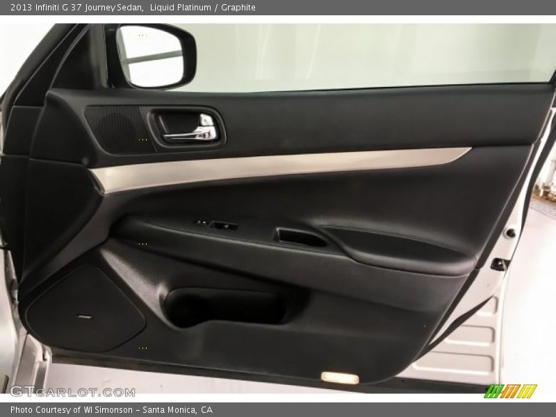 Liquid Platinum / Graphite 2013 Infiniti G 37 Journey Sedan