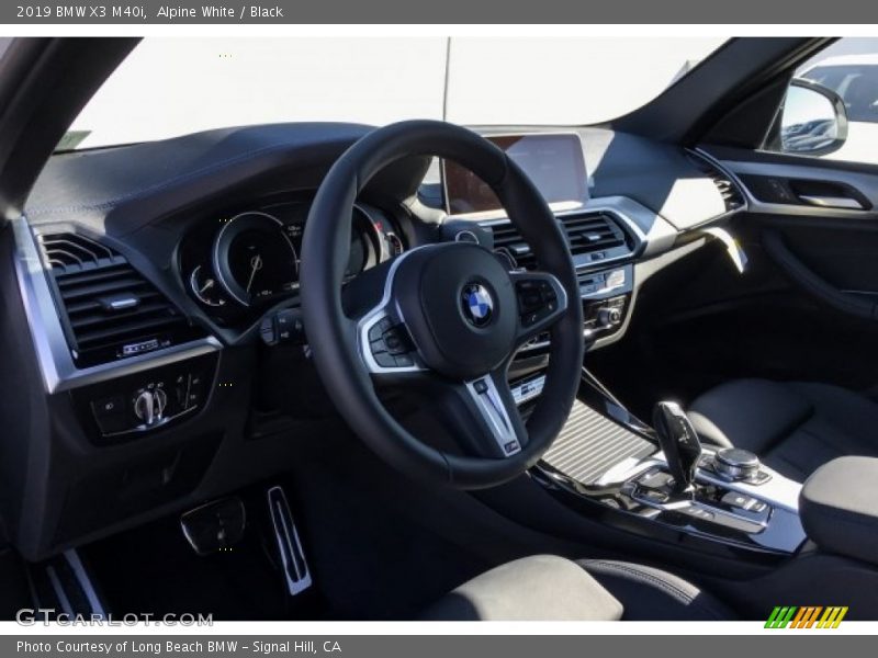 Alpine White / Black 2019 BMW X3 M40i