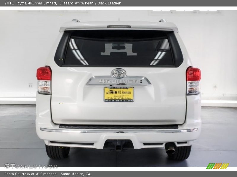 Blizzard White Pearl / Black Leather 2011 Toyota 4Runner Limited