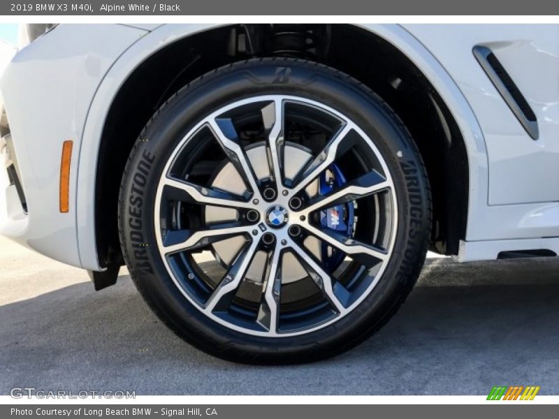 Alpine White / Black 2019 BMW X3 M40i