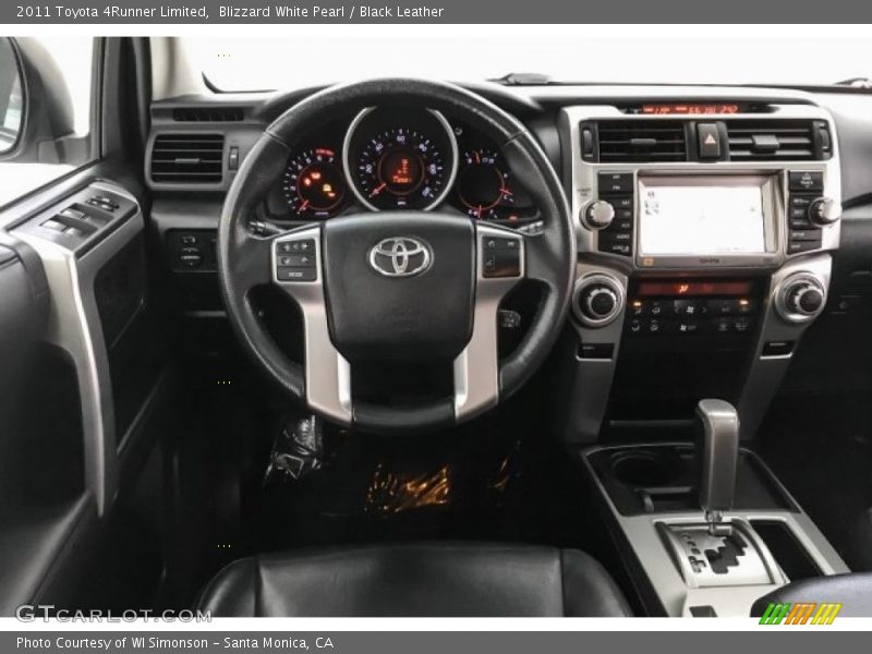Blizzard White Pearl / Black Leather 2011 Toyota 4Runner Limited