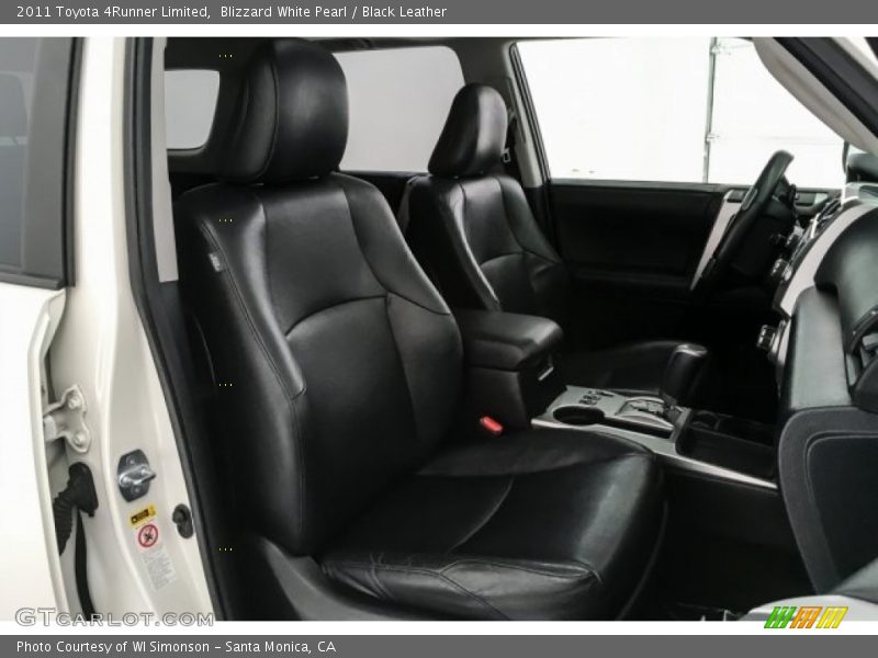 Blizzard White Pearl / Black Leather 2011 Toyota 4Runner Limited