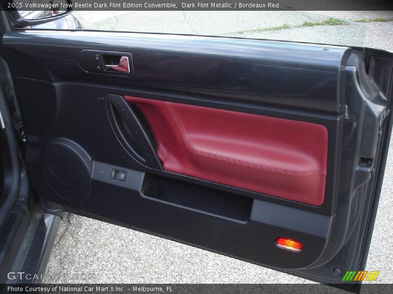 Dark Flint Metallic / Bordeaux Red 2005 Volkswagen New Beetle Dark Flint Edition Convertible