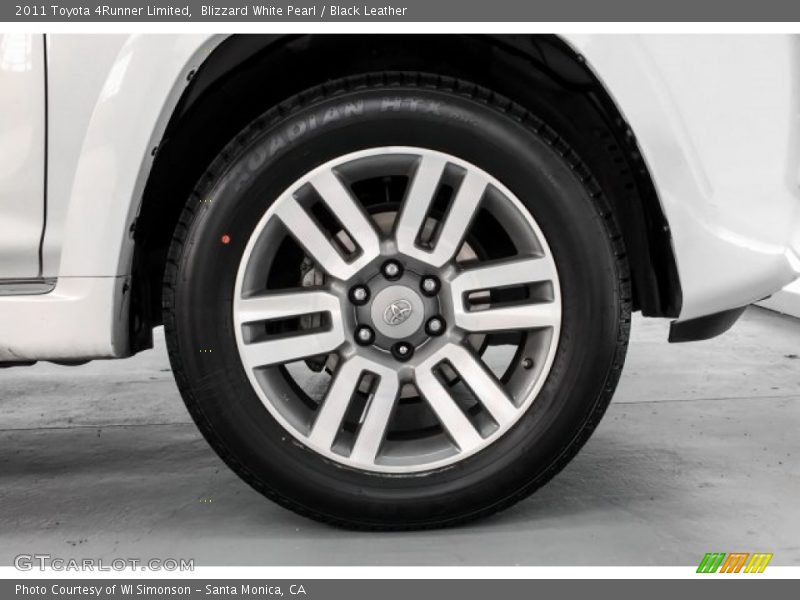 Blizzard White Pearl / Black Leather 2011 Toyota 4Runner Limited