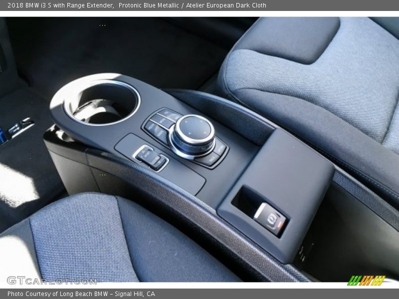 Protonic Blue Metallic / Atelier European Dark Cloth 2018 BMW i3 S with Range Extender