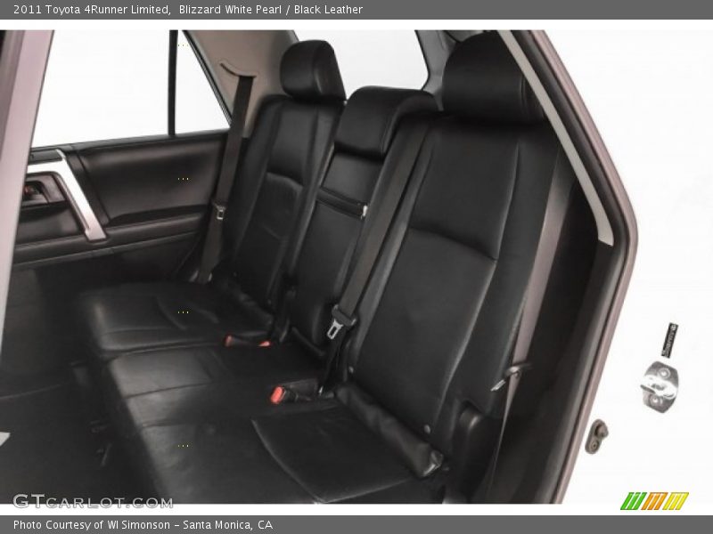 Blizzard White Pearl / Black Leather 2011 Toyota 4Runner Limited