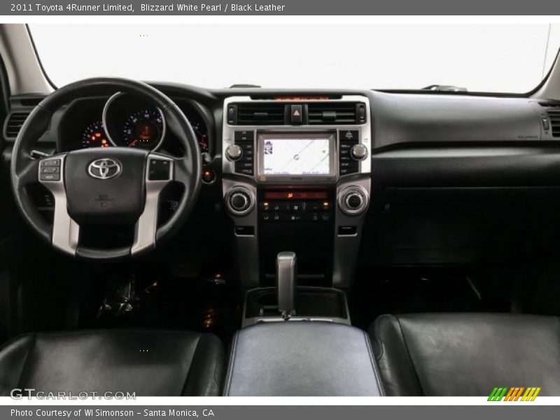 Blizzard White Pearl / Black Leather 2011 Toyota 4Runner Limited
