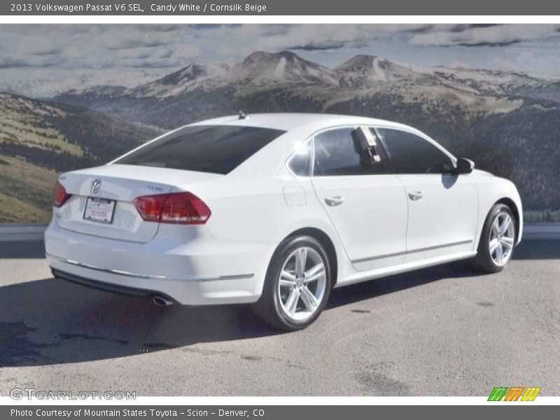 Candy White / Cornsilk Beige 2013 Volkswagen Passat V6 SEL