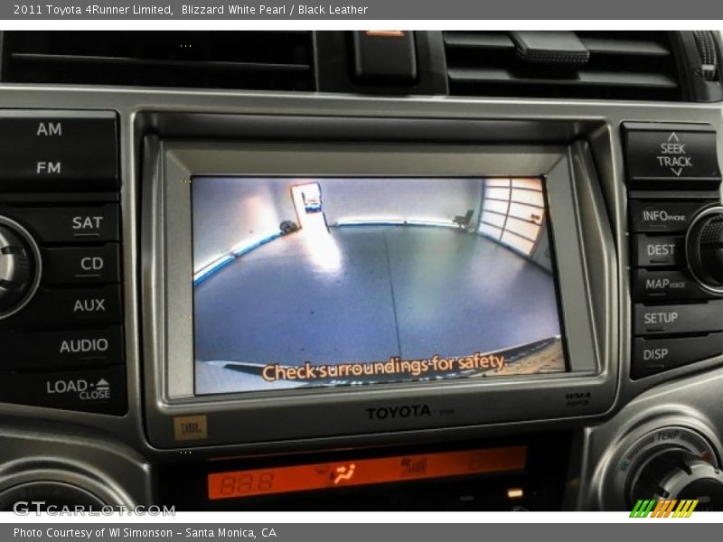 Blizzard White Pearl / Black Leather 2011 Toyota 4Runner Limited