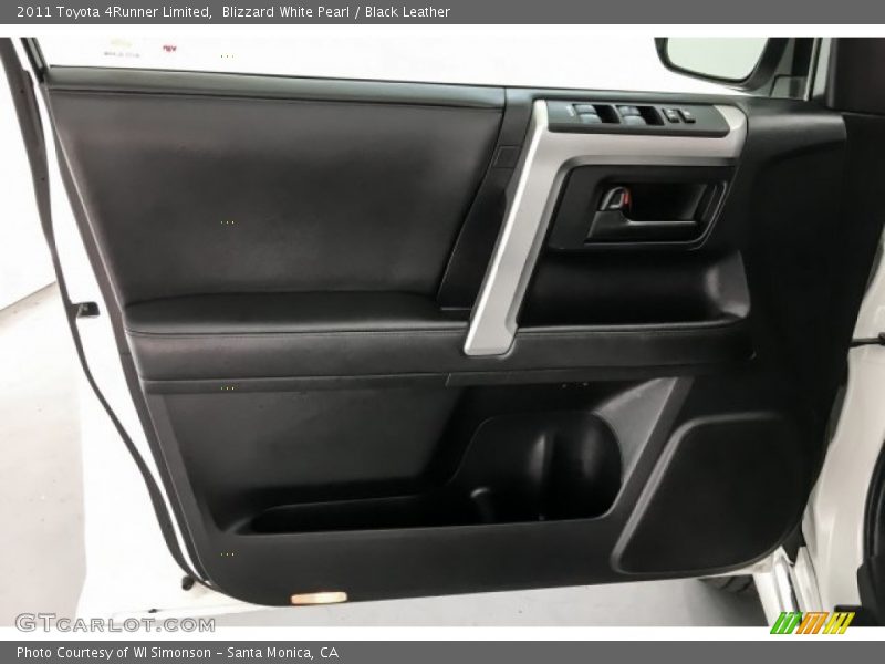 Blizzard White Pearl / Black Leather 2011 Toyota 4Runner Limited