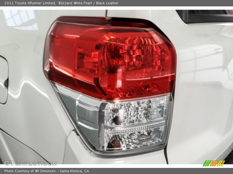 Blizzard White Pearl / Black Leather 2011 Toyota 4Runner Limited