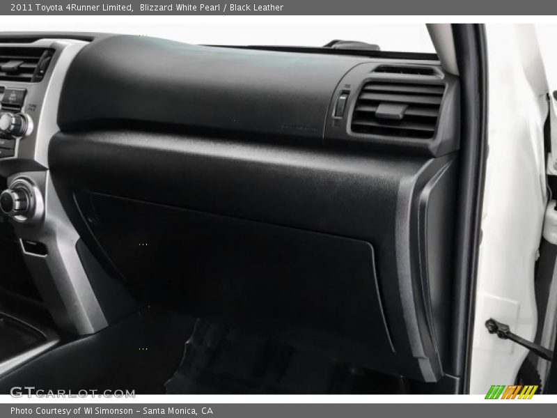 Blizzard White Pearl / Black Leather 2011 Toyota 4Runner Limited