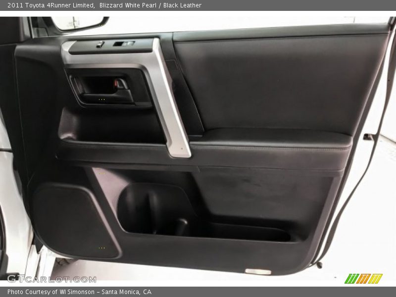 Blizzard White Pearl / Black Leather 2011 Toyota 4Runner Limited