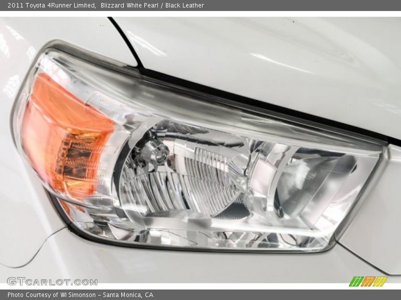 Blizzard White Pearl / Black Leather 2011 Toyota 4Runner Limited