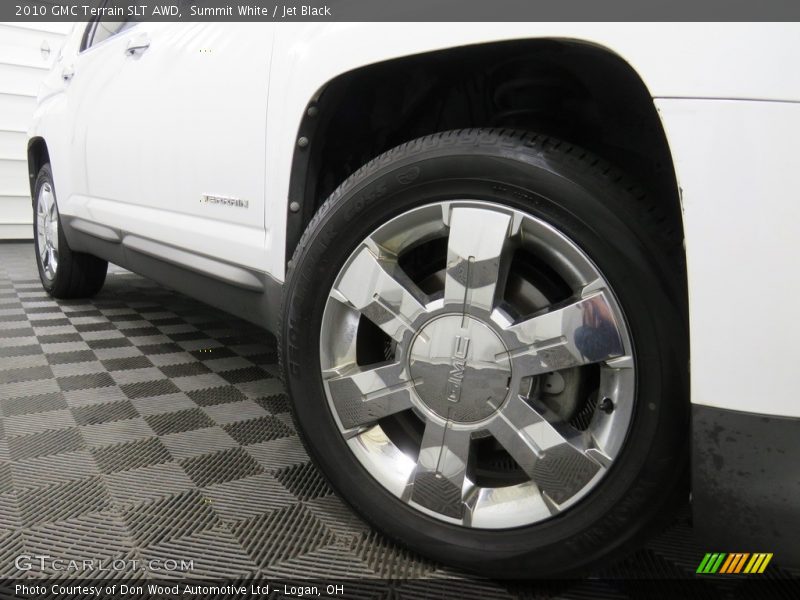 Summit White / Jet Black 2010 GMC Terrain SLT AWD