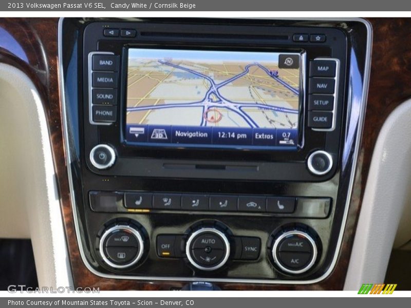 Candy White / Cornsilk Beige 2013 Volkswagen Passat V6 SEL