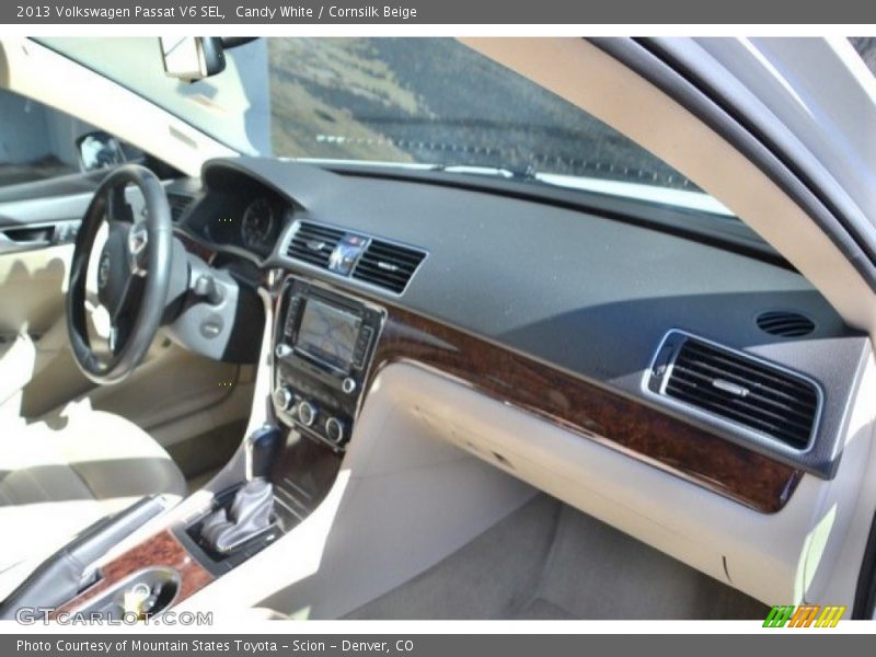 Candy White / Cornsilk Beige 2013 Volkswagen Passat V6 SEL