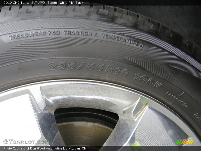 Summit White / Jet Black 2010 GMC Terrain SLT AWD