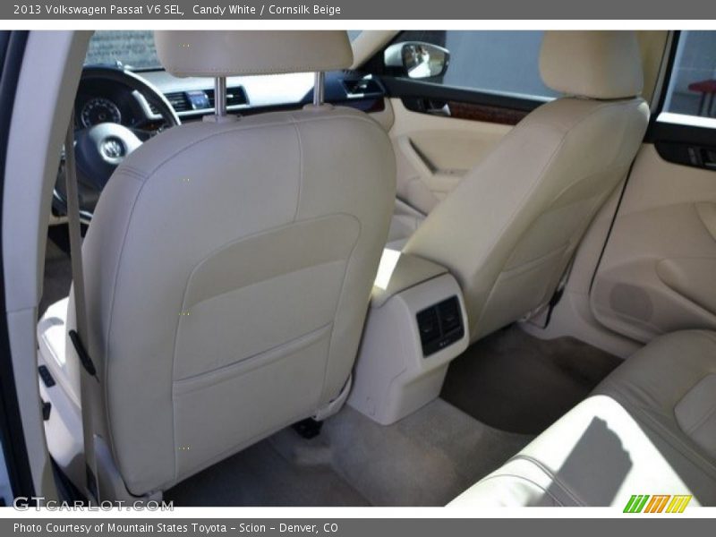 Candy White / Cornsilk Beige 2013 Volkswagen Passat V6 SEL