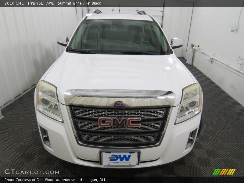 Summit White / Jet Black 2010 GMC Terrain SLT AWD