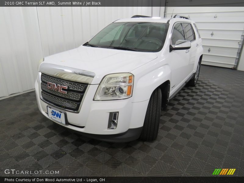 Summit White / Jet Black 2010 GMC Terrain SLT AWD