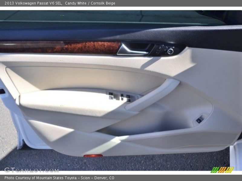 Candy White / Cornsilk Beige 2013 Volkswagen Passat V6 SEL
