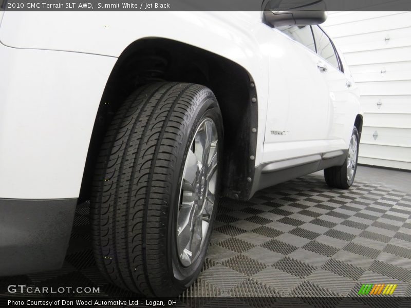 Summit White / Jet Black 2010 GMC Terrain SLT AWD