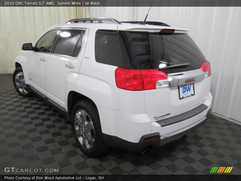 Summit White / Jet Black 2010 GMC Terrain SLT AWD