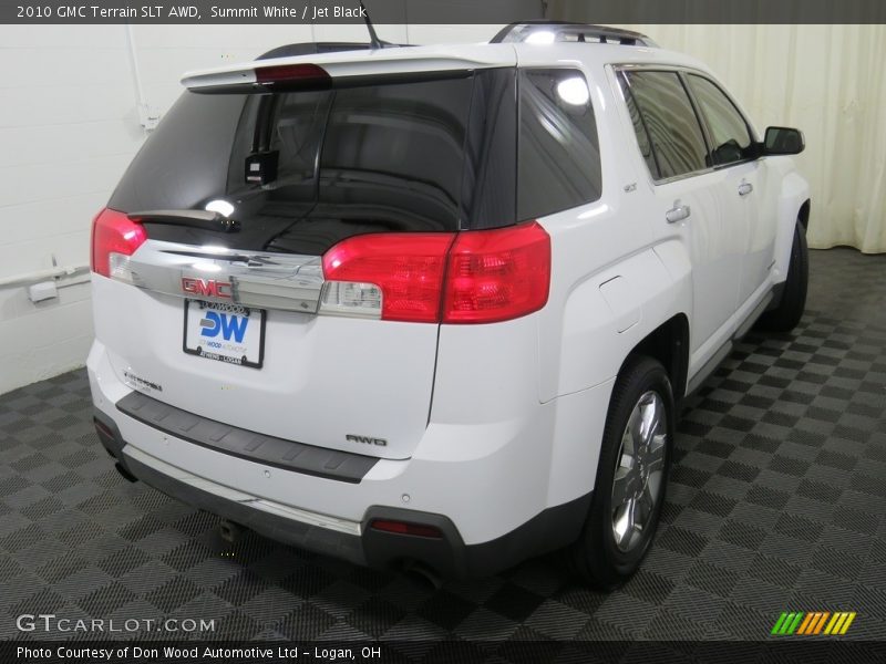 Summit White / Jet Black 2010 GMC Terrain SLT AWD
