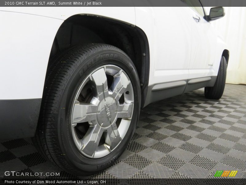 Summit White / Jet Black 2010 GMC Terrain SLT AWD