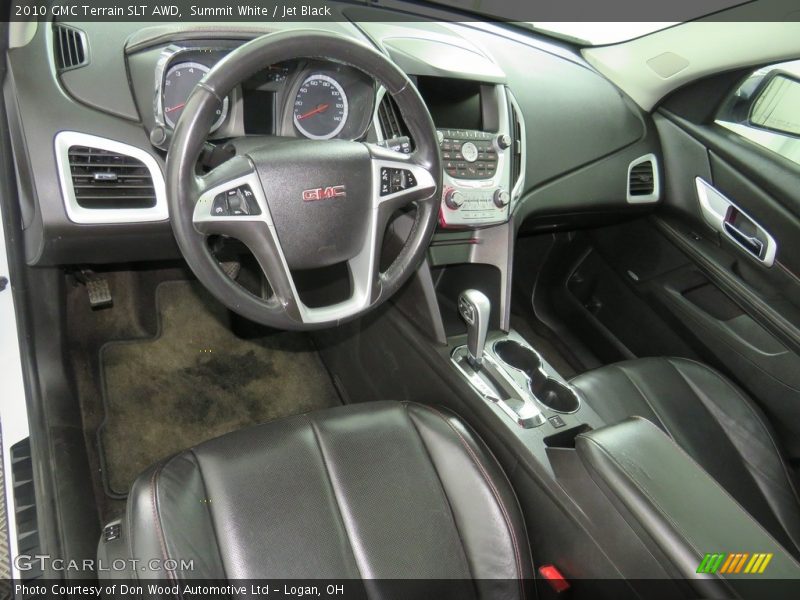 Summit White / Jet Black 2010 GMC Terrain SLT AWD