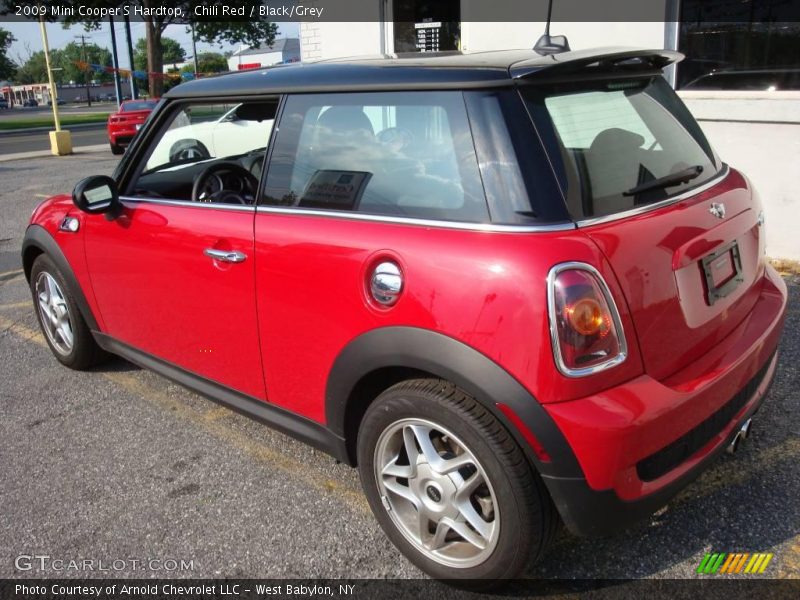 Chili Red / Black/Grey 2009 Mini Cooper S Hardtop