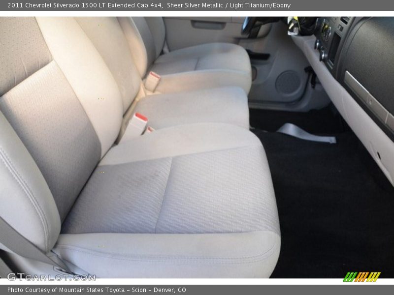 Sheer Silver Metallic / Light Titanium/Ebony 2011 Chevrolet Silverado 1500 LT Extended Cab 4x4