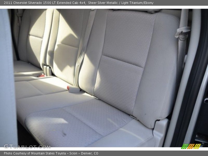 Sheer Silver Metallic / Light Titanium/Ebony 2011 Chevrolet Silverado 1500 LT Extended Cab 4x4