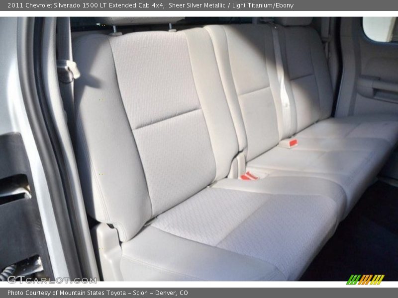 Sheer Silver Metallic / Light Titanium/Ebony 2011 Chevrolet Silverado 1500 LT Extended Cab 4x4