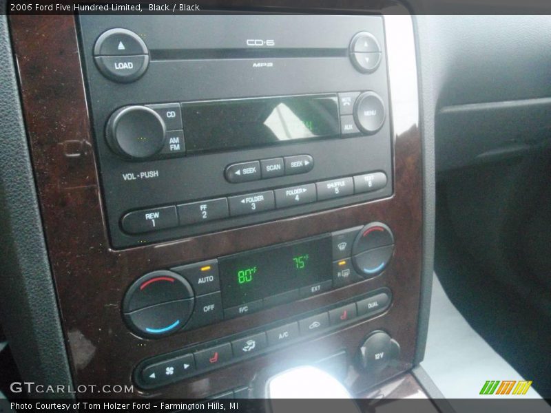 Black / Black 2006 Ford Five Hundred Limited