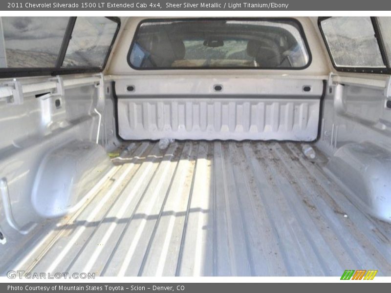 Sheer Silver Metallic / Light Titanium/Ebony 2011 Chevrolet Silverado 1500 LT Extended Cab 4x4