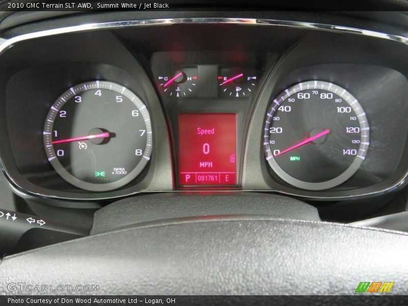 Summit White / Jet Black 2010 GMC Terrain SLT AWD