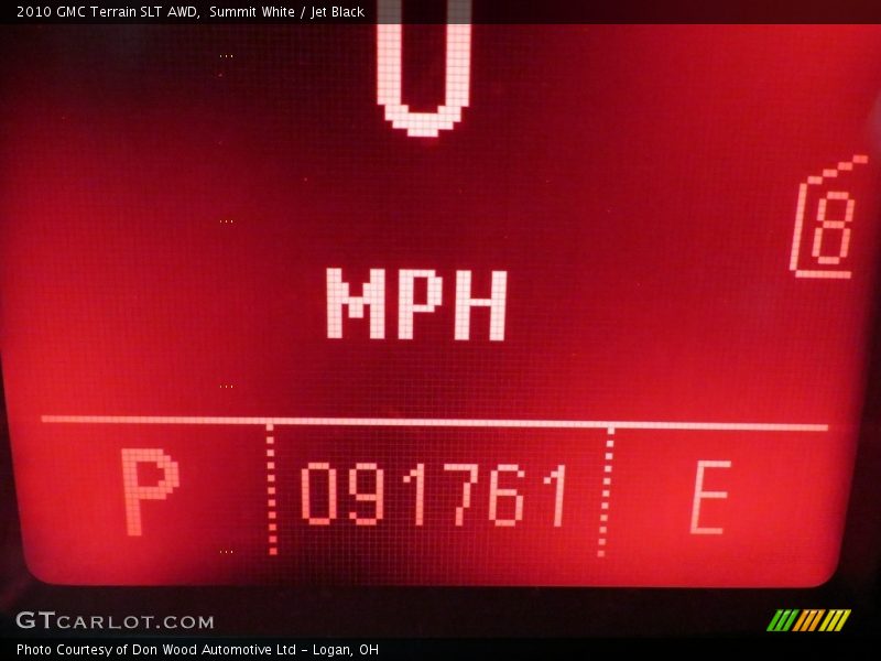 Summit White / Jet Black 2010 GMC Terrain SLT AWD