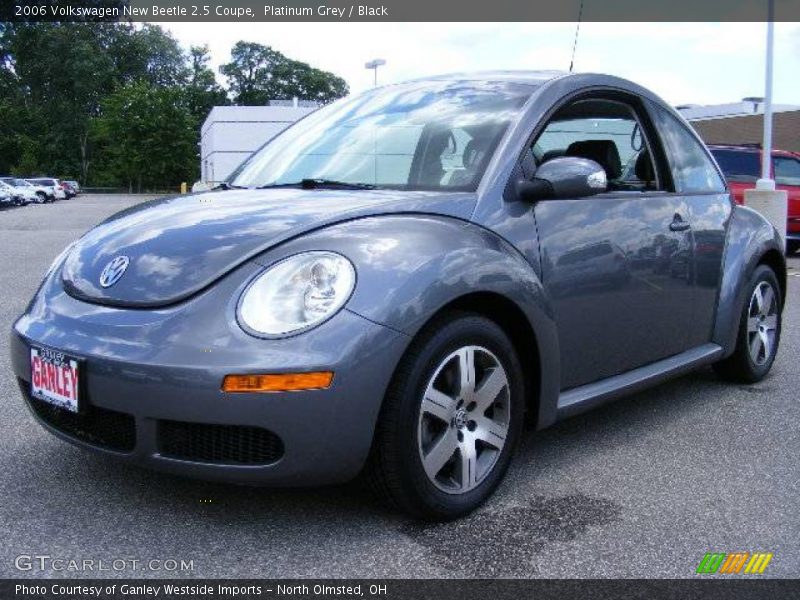 Platinum Grey / Black 2006 Volkswagen New Beetle 2.5 Coupe