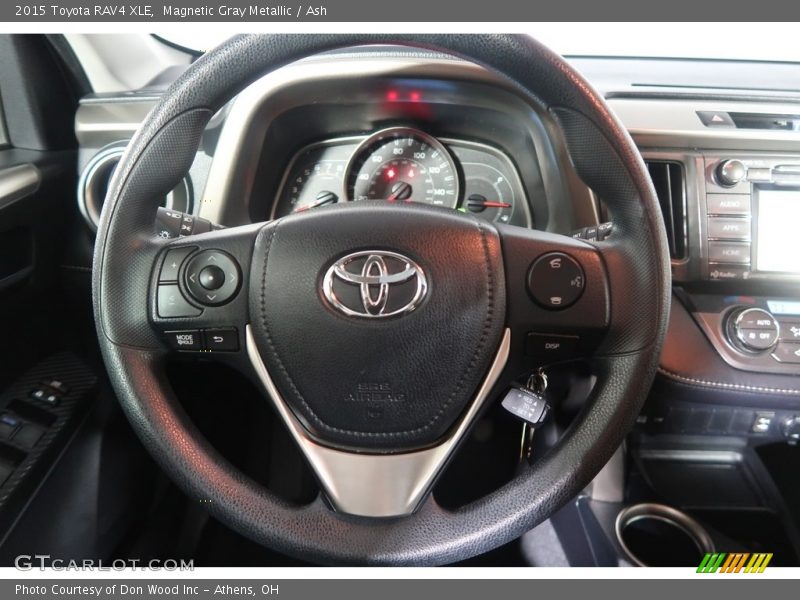 Magnetic Gray Metallic / Ash 2015 Toyota RAV4 XLE