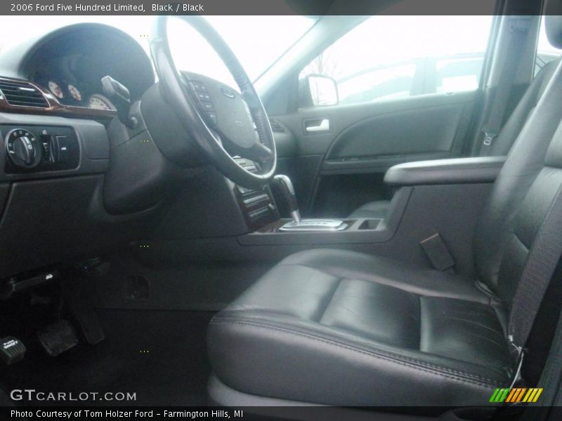 Black / Black 2006 Ford Five Hundred Limited