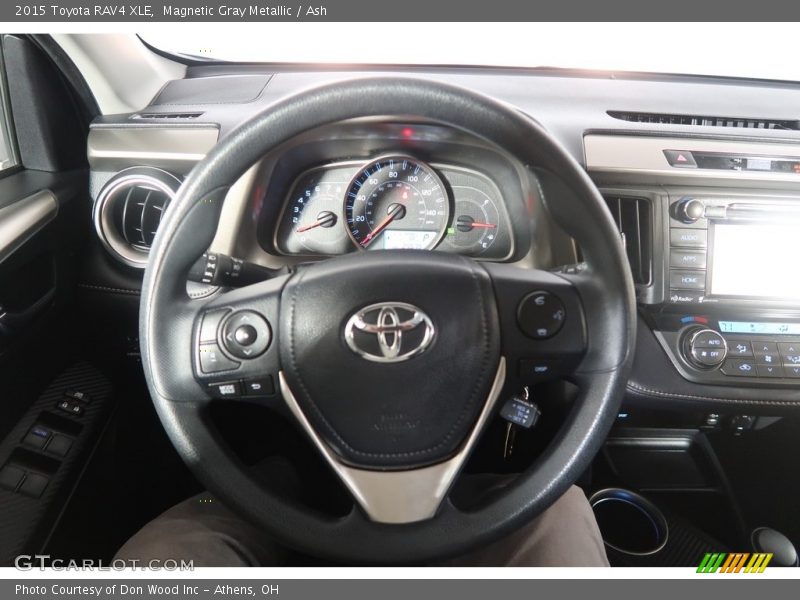 Magnetic Gray Metallic / Ash 2015 Toyota RAV4 XLE