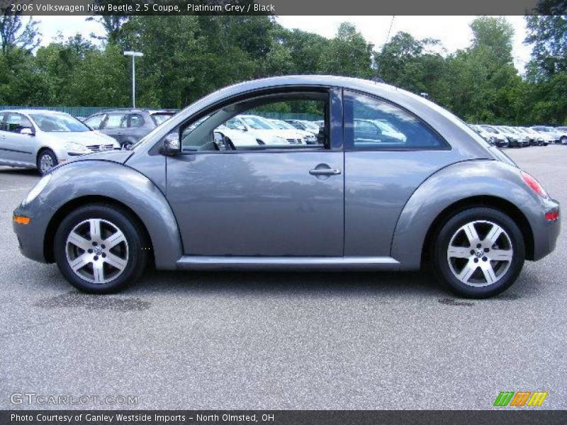 Platinum Grey / Black 2006 Volkswagen New Beetle 2.5 Coupe