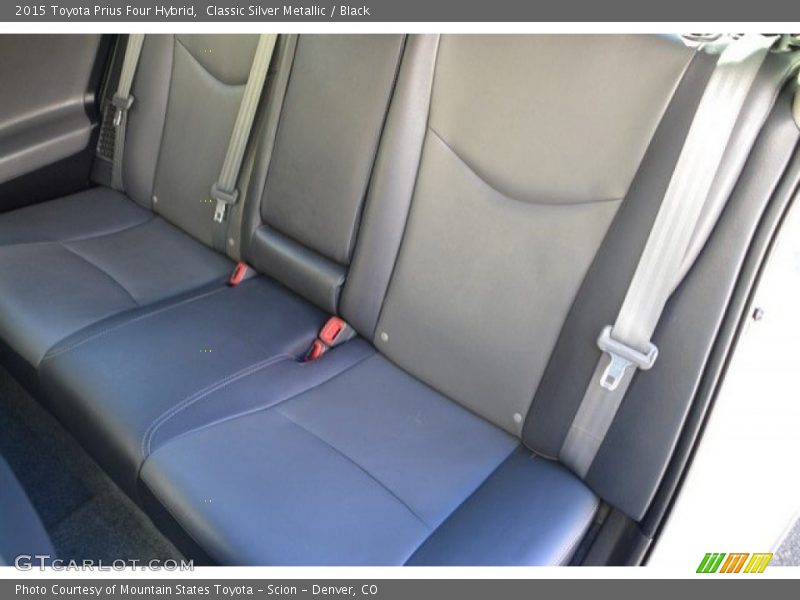 Classic Silver Metallic / Black 2015 Toyota Prius Four Hybrid