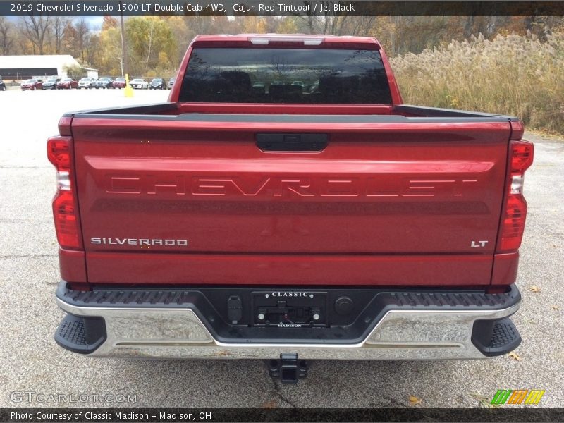 Cajun Red Tintcoat / Jet Black 2019 Chevrolet Silverado 1500 LT Double Cab 4WD