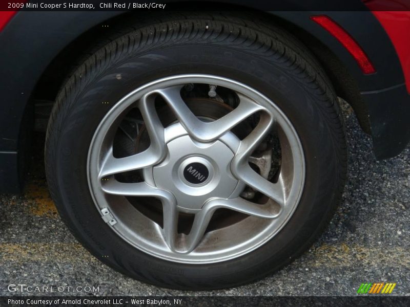 Chili Red / Black/Grey 2009 Mini Cooper S Hardtop