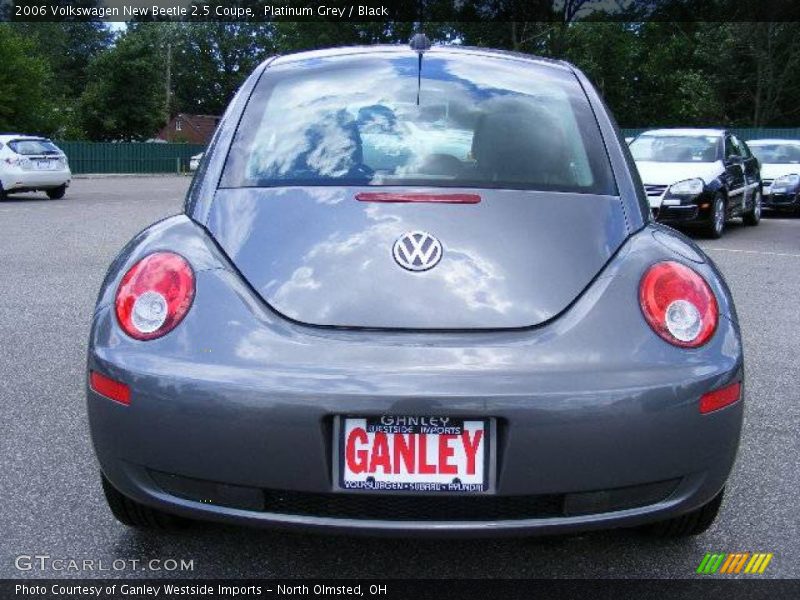 Platinum Grey / Black 2006 Volkswagen New Beetle 2.5 Coupe