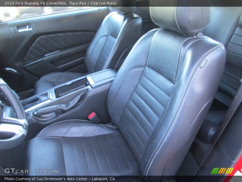 Race Red / Charcoal Black 2014 Ford Mustang V6 Convertible